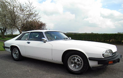 Front of Jaguar XJS in 2008